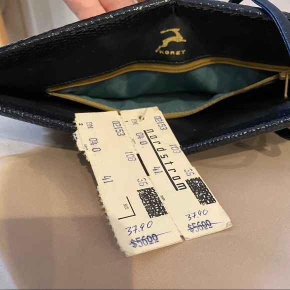 Vintage Koret Shoulder Bag Blue - Picture 8 of 14